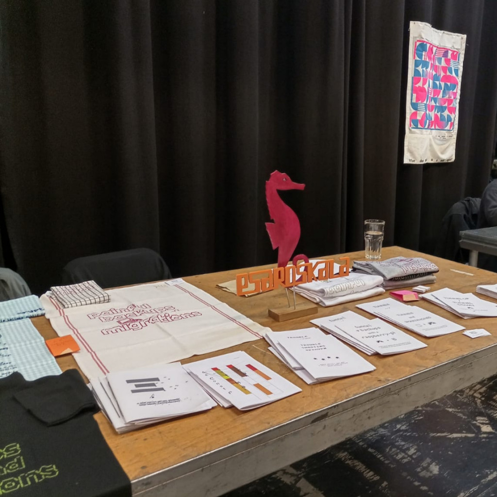 Participation during the Zine Camp Rotterdam in WORM, November 2021